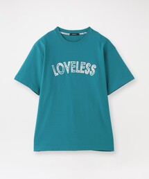 LOVELESS | ペイズリープリントジャカードロゴ Tシャツ(Tシャツ/カットソー)