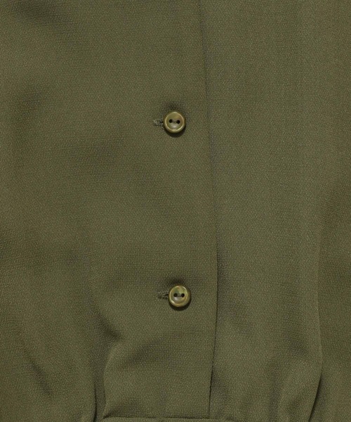 LEPSIM（レプシィム）の「セーラーカラーコンビネゾン　704341（つなぎ/オールインワン・レディース・ブラック/カーキ・FREE）」の16枚目の写真