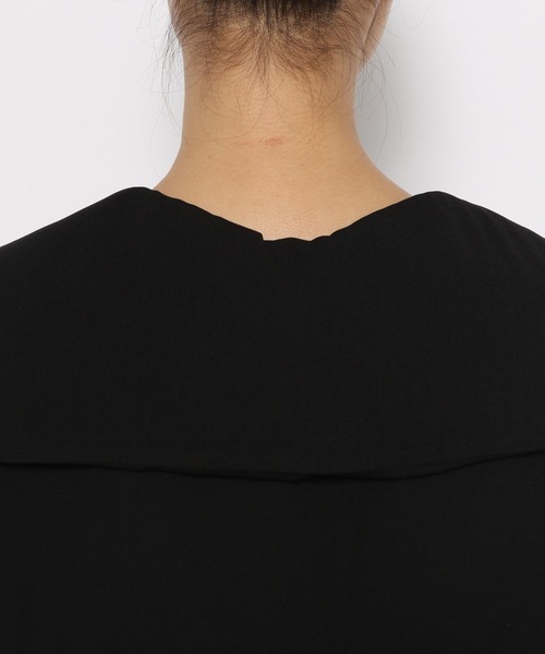 LEPSIM（レプシィム）の「セーラーカラーコンビネゾン　704341（つなぎ/オールインワン・レディース・ブラック/カーキ・FREE）」の6枚目の写真