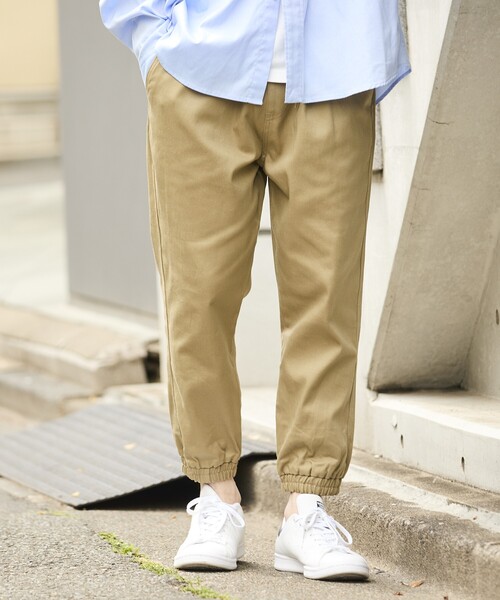 セール】限定展開 ストレッチツイル イージージョガーパンツ/デニム