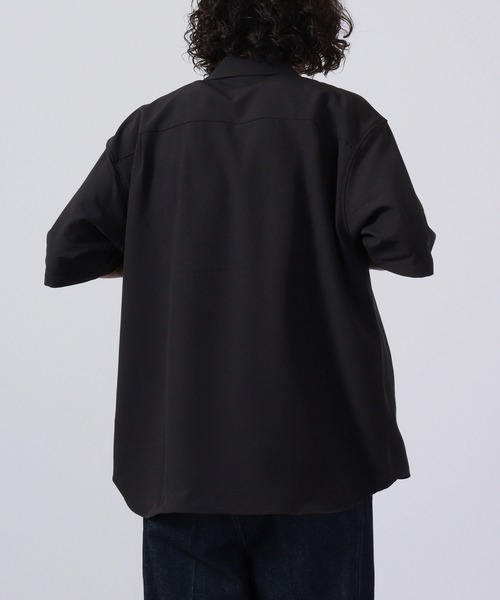 ROOT THREE（ルートスリー）の「ROOT THREE ストレッチ 吸汗速乾 レギュラーカラー 半袖 シャツ（シャツ/ブラウス・メンズ・ライトカーキ/ベージュ/ブラック・L/LL/M）」の13枚目の写真