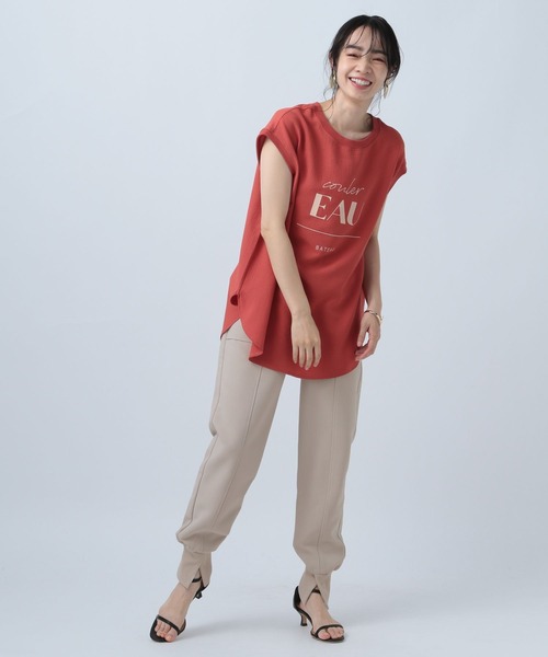 BAYFLOW(ベイフロー)の「ドロストジョグパンツ(その他パンツ・レディース・ベージュ/ブラック/ライトグリーン/ラベンダー・SMALL/MEDIUM)」の5枚目の写真
