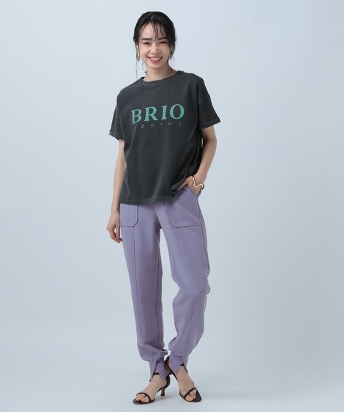 BAYFLOW(ベイフロー)の「ドロストジョグパンツ(その他パンツ・レディース・ベージュ/ブラック/ライトグリーン/ラベンダー・SMALL/MEDIUM)」の6枚目の写真