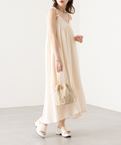 Chico（チコ）の「ペーパーナップサック（バックパック/リュック・レディース・ベージュ/ベージュ系その他/アイボリー・FREE）」の8枚目の写真