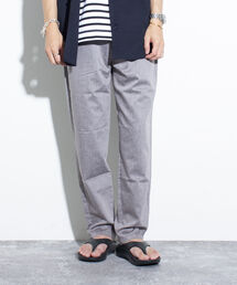 GLOSTER | 【GLOSTER/グロスター】SORONA(R) リネンイージーパンツ テーパード(その他パンツ)