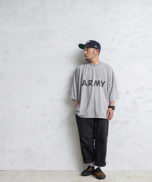 WAIPER.inc（ワイパーインク）の「WAIPER.inc 実物 新品 デッドストック 米軍 リメイク IPFU ARMY ショートスリーブ Tシャツ（Tシャツ/カットソー・メンズ・グレー・FREE）」の7枚目の写真