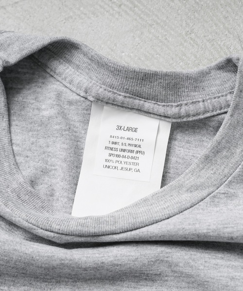 WAIPER.inc（ワイパーインク）の「WAIPER.inc 実物 新品 デッドストック 米軍 リメイク IPFU ARMY ショートスリーブ Tシャツ（Tシャツ/カットソー・メンズ・グレー・FREE）」の8枚目の写真