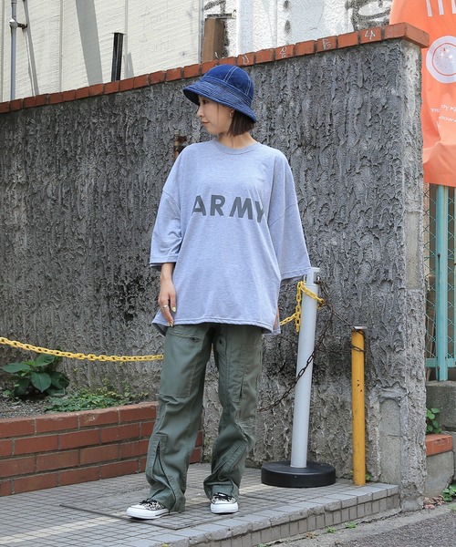 WAIPER.inc（ワイパーインク）の「WAIPER.inc 実物 新品 デッドストック 米軍 リメイク IPFU ARMY ショートスリーブ Tシャツ（Tシャツ/カットソー・メンズ・グレー・FREE）」の15枚目の写真