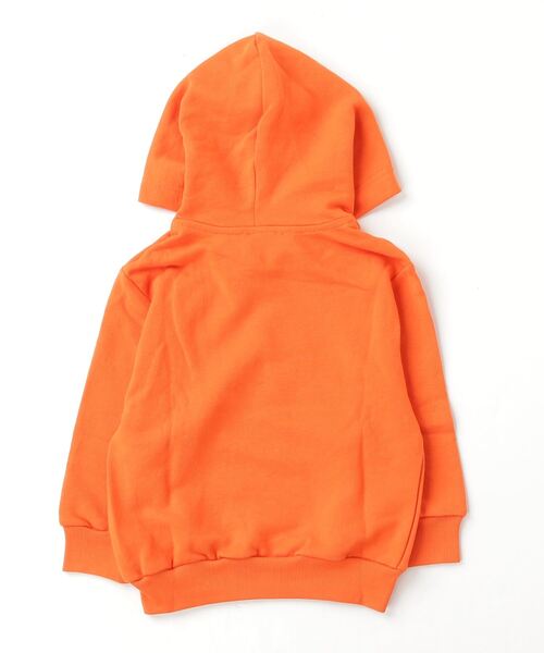 DIESEL KIDS(ディーゼルキッズ)の「DIESEL(ディーゼル)Kids & Junior ブランドロゴブリント長袖パーカーオーバーフーディー(パーカー・キッズ・オレンジ/ホワイト/ブラック・4Y/10Y/8Y/12Y/14Y/16Y)」の4枚目の写真