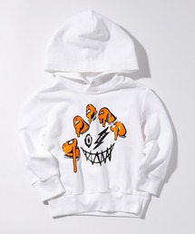 DIESEL KIDS | DIESEL（ディーゼル）Kids & Junior ブランドロゴブリント長袖パーカーオーバーフーディー(パーカー)