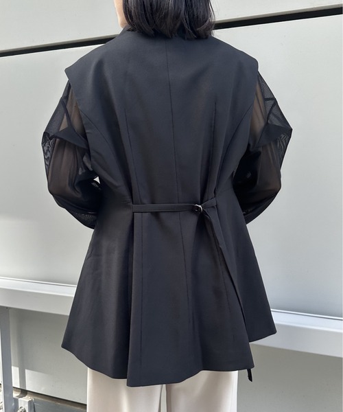 A part by（アパートバイ）の「ペプラムベスト（ベスト）」 - WEAR