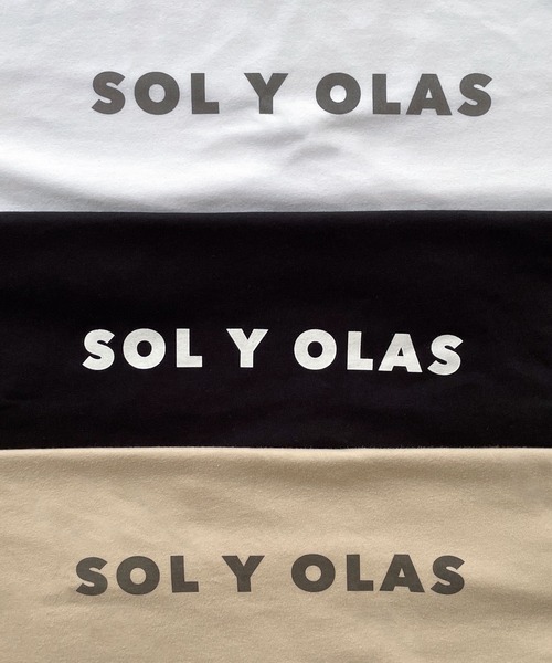 CANAL JEAN(キャナルジーン)の「1975 TOKYO SOL Y OLAS半袖Tシャツ(Tシャツ/カットソー・レディース・サンドベージュ/ホワイト/ブラック・LARGE/X-LARGE)」の11枚目の写真