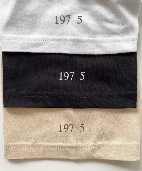 CANAL JEAN(キャナルジーン)の「1975 TOKYO SOL Y OLAS半袖Tシャツ(Tシャツ/カットソー・レディース・サンドベージュ/ホワイト/ブラック・LARGE/X-LARGE)」の14枚目の写真