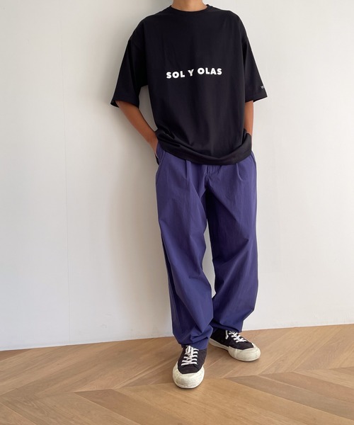 CANAL JEAN(キャナルジーン)の「1975 TOKYO SOL Y OLAS半袖Tシャツ(Tシャツ/カットソー・レディース・サンドベージュ/ホワイト/ブラック・LARGE/X-LARGE)」の8枚目の写真