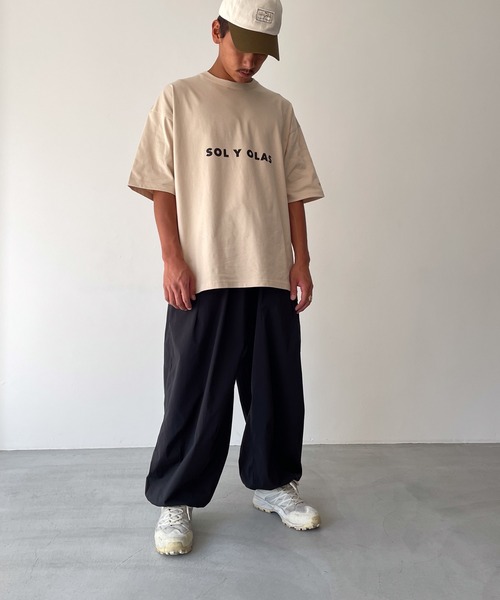 CANAL JEAN(キャナルジーン)の「1975 TOKYO SOL Y OLAS半袖Tシャツ(Tシャツ/カットソー・レディース・サンドベージュ/ホワイト/ブラック・LARGE/X-LARGE)」の5枚目の写真