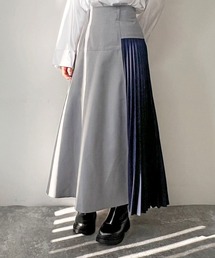 179/WG | プリーツMIXスカート(スカート)