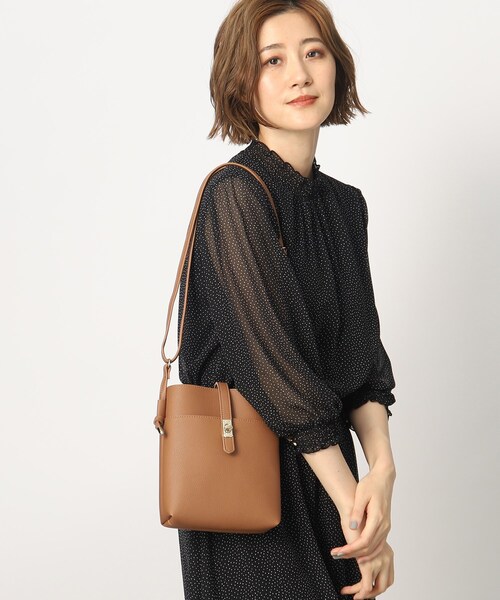 grove（グローブ）の「◆ちょっとしたお出かけに便利なミニサイズショルダー（ショルダーバッグ・レディース・ブルー/ライトグレー/キャメル/ダークグレー/ブラック・00）」の19枚目の写真