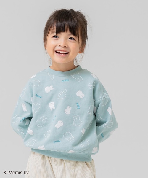 JAM & LINK（ジャムアンドリンク）の「miffy / ミッフィー トレーナー（スウェット・キッズ・G/F/B/E/C/A/D・100cm/80ｃｍ/140cm/130cm/110cm/120cm/90cm）」の5枚目の写真