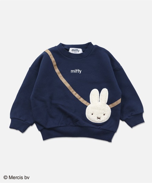 JAM & LINK（ジャムアンドリンク）の「miffy / ミッフィー トレーナー（スウェット・キッズ・G/F/B/E/C/A/D・100cm/80ｃｍ/140cm/130cm/110cm/120cm/90cm）」の6枚目の写真