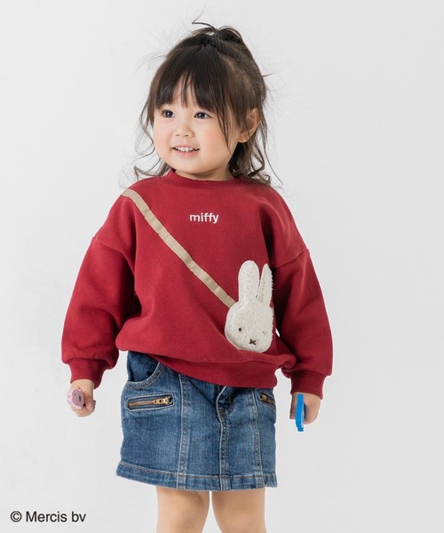 JAM & LINK（ジャムアンドリンク）の「miffy / ミッフィー トレーナー（スウェット・キッズ・G/F/B/E/C/A/D・100cm/80ｃｍ/140cm/130cm/110cm/120cm/90cm）」の7枚目の写真