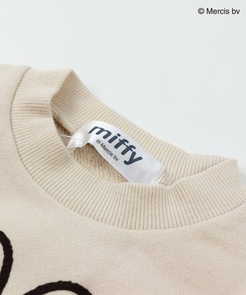 JAM & LINK（ジャムアンドリンク）の「miffy / ミッフィー トレーナー（スウェット・キッズ・G/F/B/E/C/A/D・100cm/80ｃｍ/140cm/130cm/110cm/120cm/90cm）」の22枚目の写真