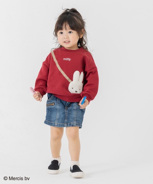 JAM & LINK（ジャムアンドリンク）の「miffy / ミッフィー トレーナー（スウェット・キッズ・G/F/B/E/C/A/D・100cm/80ｃｍ/140cm/130cm/110cm/120cm/90cm）」の17枚目の写真