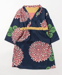 カヤ（カヤ）の「【カヤ】わらべ めのこ花キッズワンピース100cm（ワンピース）」