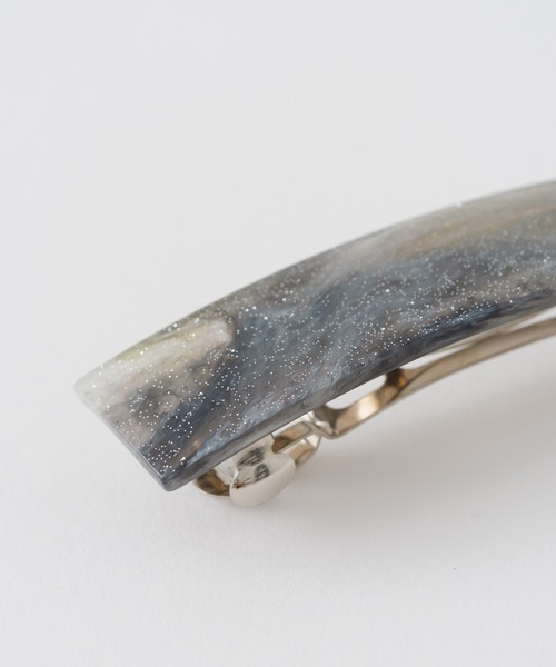 Kastane（カスタネ）の「バレッタSET（バレッタ/ヘアクリップ・レディース・シルバー/グレー/ブルー・FREE）」の17枚目の写真