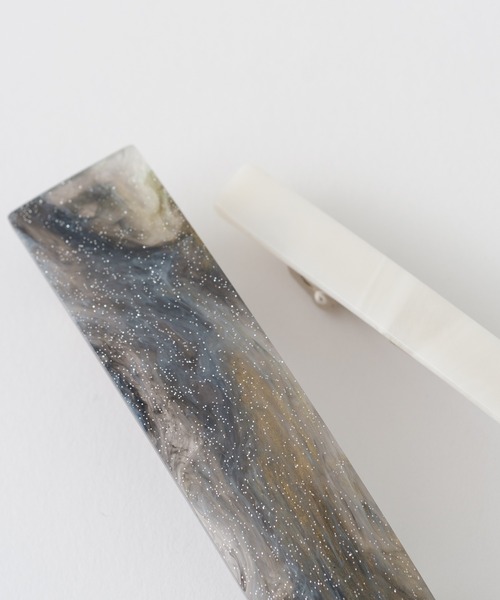 Kastane（カスタネ）の「バレッタSET（バレッタ/ヘアクリップ・レディース・シルバー/グレー/ブルー・FREE）」の16枚目の写真