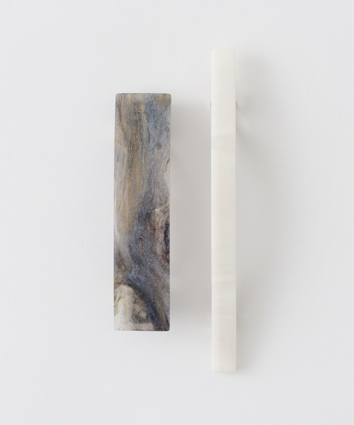 Kastane（カスタネ）の「バレッタSET（バレッタ/ヘアクリップ・レディース・シルバー/グレー/ブルー・FREE）」の13枚目の写真