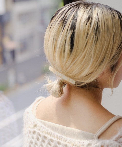 Kastane（カスタネ）の「バレッタSET（バレッタ/ヘアクリップ・レディース・シルバー/グレー/ブルー・FREE）」の20枚目の写真