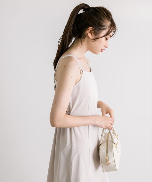 OLIVE des OLIVE（オリーブデオリーブ）の「【WEB限定】ハーフジップニット×キャミワンピースSET　1032090200（ワンピース・レディース・オフホワイト/サックスブルー/ブラック・FREE）」の14枚目の写真