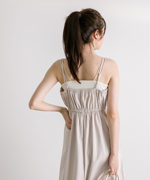 OLIVE des OLIVE（オリーブデオリーブ）の「【WEB限定】ハーフジップニット×キャミワンピースSET　1032090200（ワンピース・レディース・オフホワイト/サックスブルー/ブラック・FREE）」の15枚目の写真