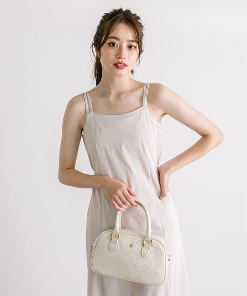 OLIVE des OLIVE（オリーブデオリーブ）の「【WEB限定】ハーフジップニット×キャミワンピースSET　1032090200（ワンピース・レディース・オフホワイト/サックスブルー/ブラック・FREE）」の13枚目の写真