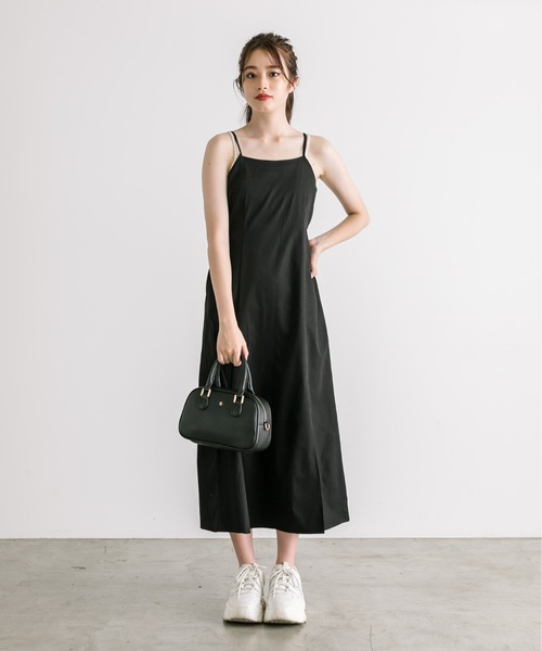 OLIVE des OLIVE（オリーブデオリーブ）の「【WEB限定】ハーフジップニット×キャミワンピースSET　1032090200（ワンピース・レディース・オフホワイト/サックスブルー/ブラック・FREE）」の22枚目の写真