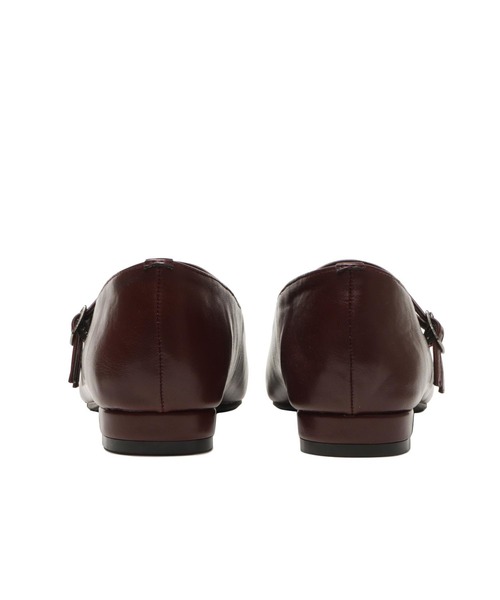 ABC-MART（エービーシーマート）の「ABC SELECT エービーシーセレクト SQ W-STRAP PPS2 スクエアダブルストラップパンプス 2 W5039 WINE（パンプス・レディース・レッド・LARGE/MEDIUM/X-LARGE/SMALL）」の6枚目の写真