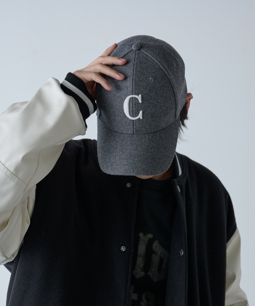 COLONY 2139（コロニートゥーワンスリーナイン）の「メルトンロゴ刺繍キャップ（キャップ・メンズ・ブラック/グリーン/グレー・FREE）」の3枚目の写真