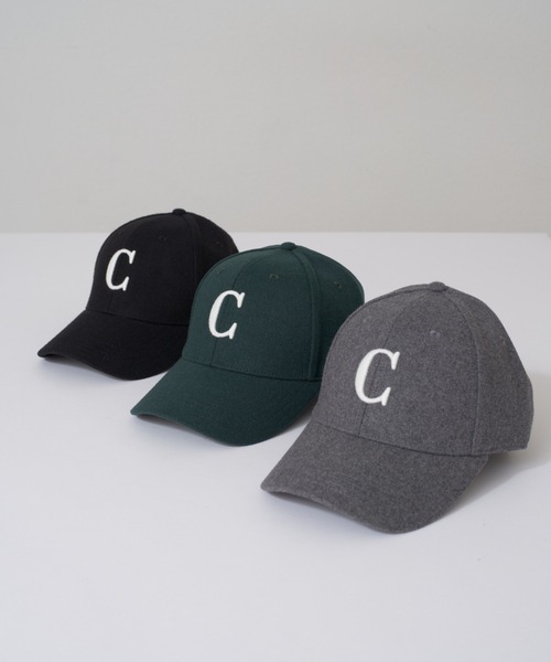 COLONY 2139（コロニートゥーワンスリーナイン）の「メルトンロゴ刺繍キャップ（キャップ・メンズ・ブラック/グリーン/グレー・FREE）」の4枚目の写真