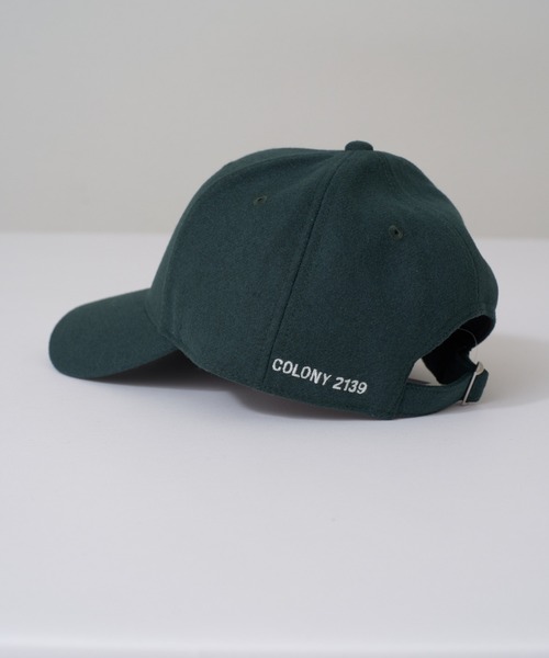COLONY 2139（コロニートゥーワンスリーナイン）の「メルトンロゴ刺繍キャップ（キャップ・メンズ・ブラック/グリーン/グレー・FREE）」の10枚目の写真