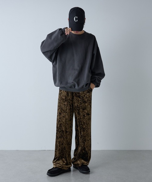 COLONY 2139（コロニートゥーワンスリーナイン）の「メルトンロゴ刺繍キャップ（キャップ・メンズ・ブラック/グリーン/グレー・FREE）」の19枚目の写真