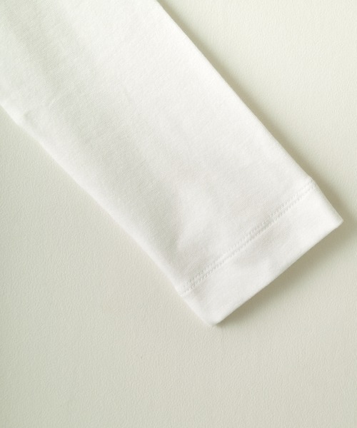 HANES（ヘインズ）の「[HANES/ヘインズ] UNDIES PLUS+ ソフトフィットタートルネックTシャツ（Tシャツ/カットソー・レディース・ブラック/ホワイト・F）」の3枚目の写真