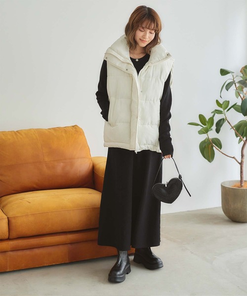 titivate（ティティベイト）の「フロントジップショートブーツ（ブーツ・レディース・ブラック/ブラック系その他・S/M/L）」の9枚目の写真