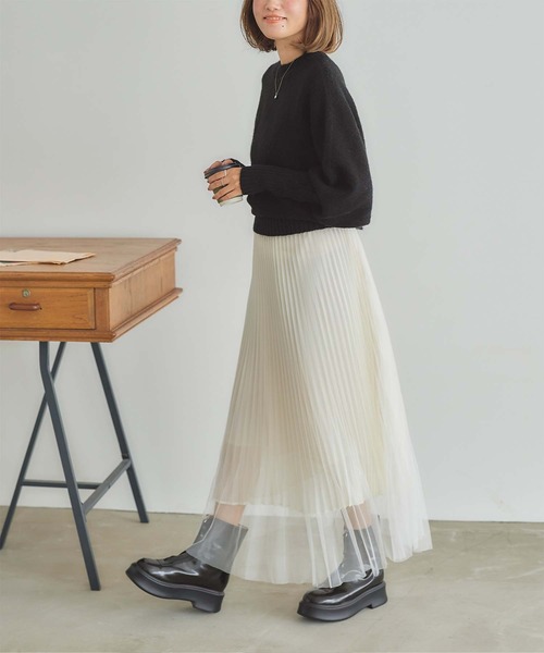 titivate（ティティベイト）の「フロントジップショートブーツ（ブーツ・レディース・ブラック/ブラック系その他・S/M/L）」の17枚目の写真