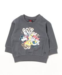 Disney（ディズニー）の「親子お揃い ディズニー 箔プリントキャラクタートレーナー 8806K（スウェット）」