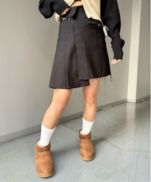 Six M | 【Six M/シックスエム】アシメデザインミニスカート(スカート)