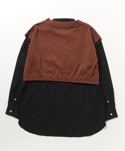 FRED PERRY（フレッドペリー）の「Knit Layered Shirt（シャツ 
