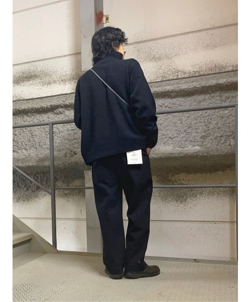 Salt&Pepper（ソルトアンドペッパー）の「【Salt&Pepper】ＷＯＯＬドライバーズニット（ニット/セーター・メンズ・ホワイト/ブラック・XL/L/M）」の10枚目の写真