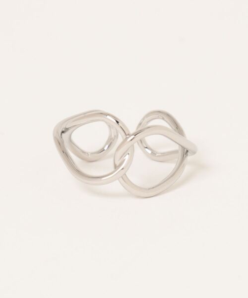 minia（ミニア）の「オープンデザインリング（リング・レディース・ゴールド系2/シルバー系3/ゴールド系3/シルバー系2/シルバー系1/ゴールド系1・FREE）」の2枚目の写真