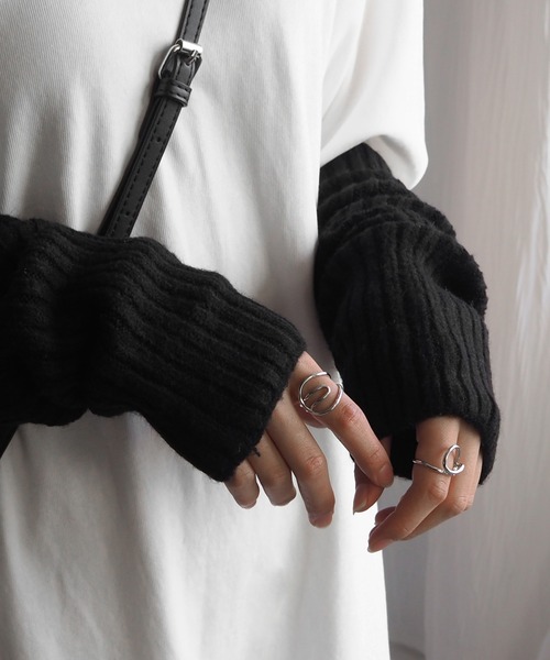 minia（ミニア）の「オープンデザインリング（リング・レディース・ゴールド系2/シルバー系3/ゴールド系3/シルバー系2/シルバー系1/ゴールド系1・FREE）」の8枚目の写真