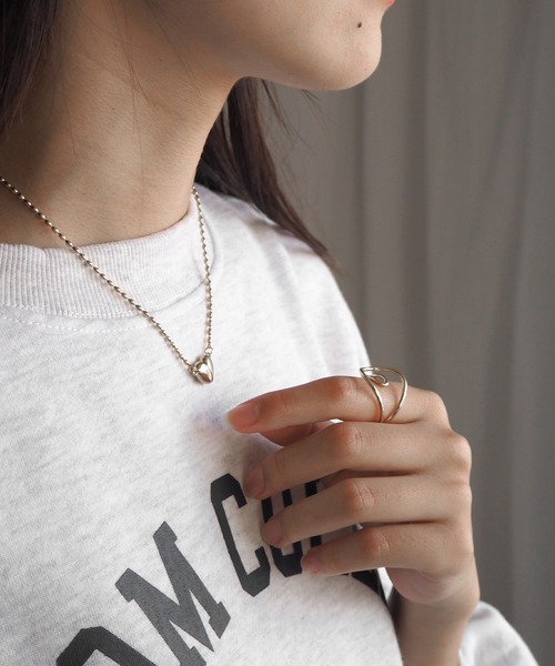 minia（ミニア）の「オープンデザインリング（リング・レディース・ゴールド系2/シルバー系3/ゴールド系3/シルバー系2/シルバー系1/ゴールド系1・FREE）」の9枚目の写真